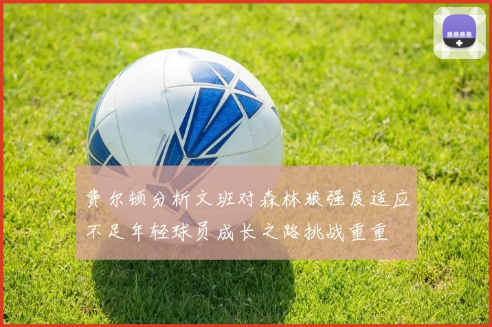 费尔顿分析文班对森林狼强度适应不足年轻球员成长之路挑战重重