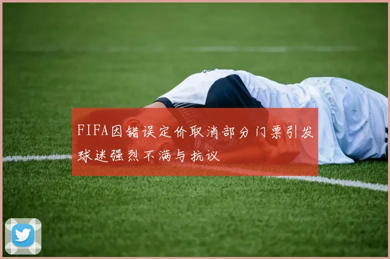 FIFA因错误定价取消部分门票引发球迷强烈不满与抗议